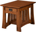 Solid Oak Heirloom Quality End Table with 7-Step Finish