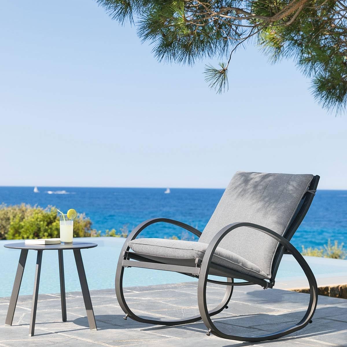 HESPERIDE Nevada Rocking Garden Chair