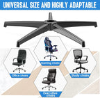 Office Chair Base, Office Chair Base Replacement, 3300 lbs, Metal Desk Chair Base Replacement Parts, Universal Gas Cylinder and Caster Socket