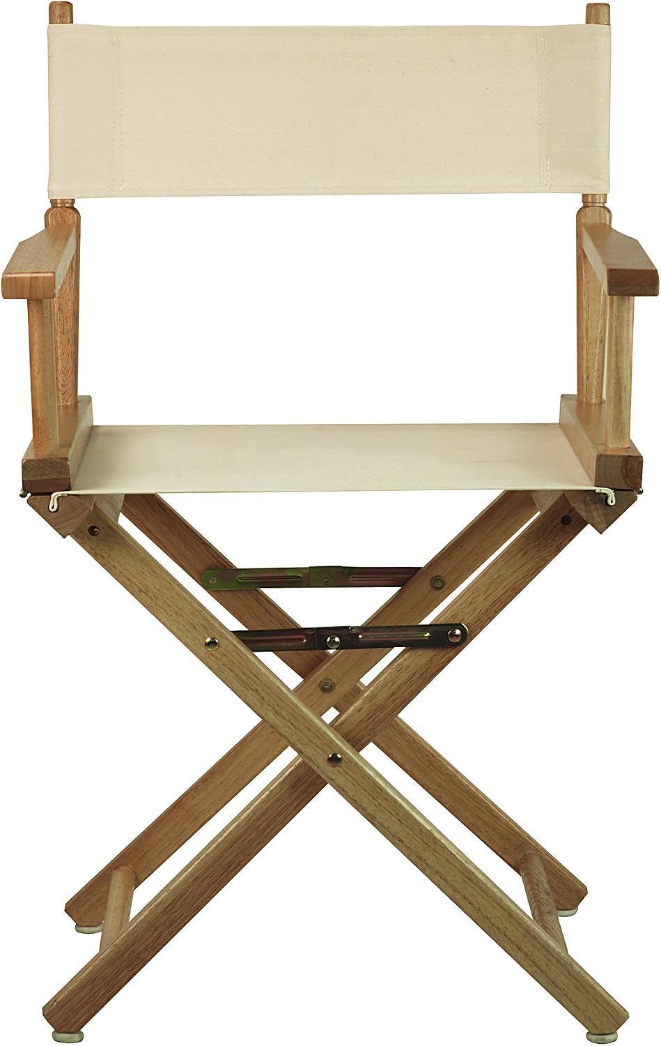 Casual Home 18" Director's Chair Natural Frame with Wheat Canvas
