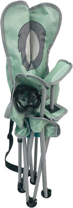 MOUNTAIN SUMMIT GEAR Kids Camping Chair - Foldable Camp Chair with Carrying Strap for Outdoor Recreation, Sports, Camping and Fishing (by Caddis Sports) (1, Koala)