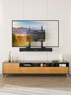 Mounting Dream Soundbar Mount Bracket for Mounting Above or Under TV Fits Most of Sound Bars Up to 15 Lbs, with Detachable Long Extension Plates MD5420