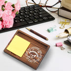 Pharmacist Pharmer Appreciation Gift Sticky Note Holder, Thank You Gifts for Pharmacy Technician Future Pharmacist Pharmacology PHARMD Gift Self-Stick Note Pad Holders Desk Organizer TZP22