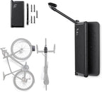 FEEDBACK SPORTS | Velo Hinge 2.0 (Single) Pivoting Swivel Bike Wall Mount | Vertical Bicycle Hanger | Garage Fold Away Bike Hook | Road, Gravel, Mountain Bike Compatible