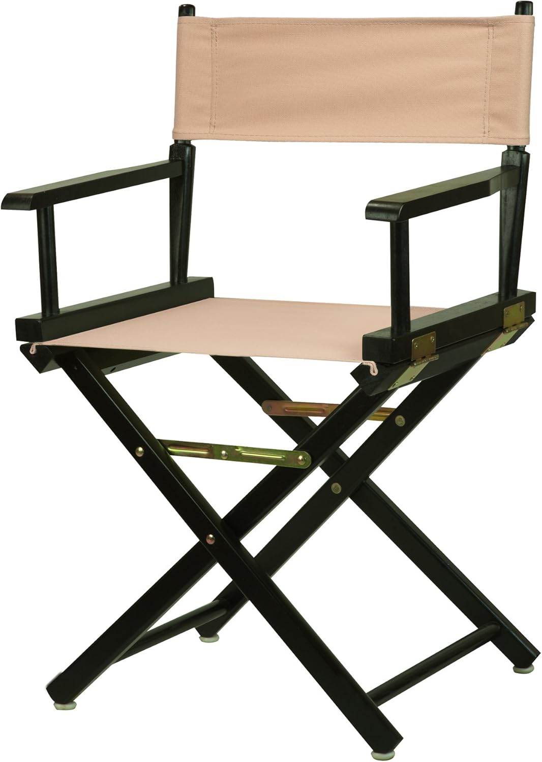 Casual Home 18" Director's Chair Black Frame with Tan Canvas