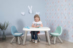 Smoby - Kid Table - Furniture for Children - from 18 Months - Indoor and Outdoor - White - 880405