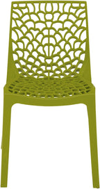 Grandsoleil Upon Gruvyer PP Chair (Set of 2), Anise Green