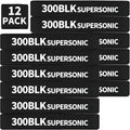 12 Pack Miaozhun 300 BLK Supersonic Magazine Marking Bands .300 Blackout Supersonic Magazine Caliber Identification