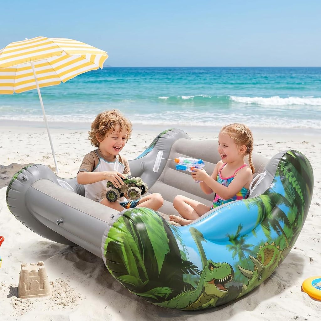 Sensory Chair for Kids, Inflatable Rocking Chair for Autism & ADHD, Cloud Rocker for Deep Pressure Therapy, Sensory Room Equipment for Toddlers Boys & Girls