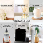 Aroma Country White Tea Diffuser Oil - Luxury Essential Oils for Diffuser Refill & Air Freshener Room Spray, Long-Lasting, Natural Fragrance and Hotel Scent for Diffusers & Machines (8.5 Fl Oz)