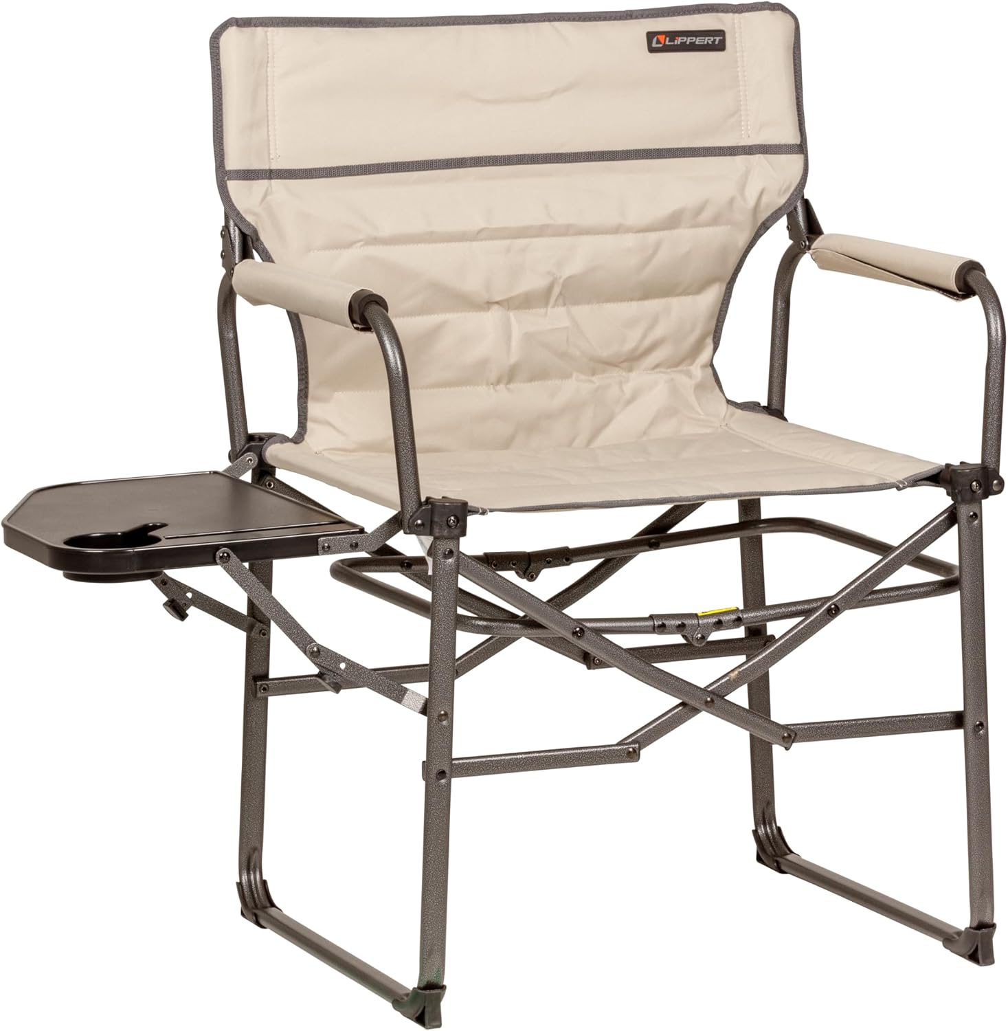 Lippert Scout XL Director Chair with Side Table - Sand