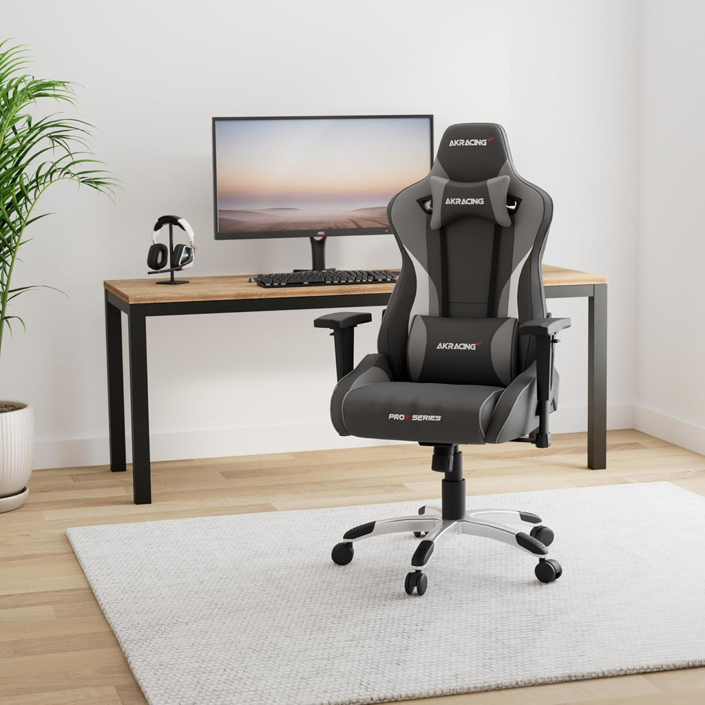 エーケーレーシング(Akracing) Pro-X V2 Gaming Chair, Grey
