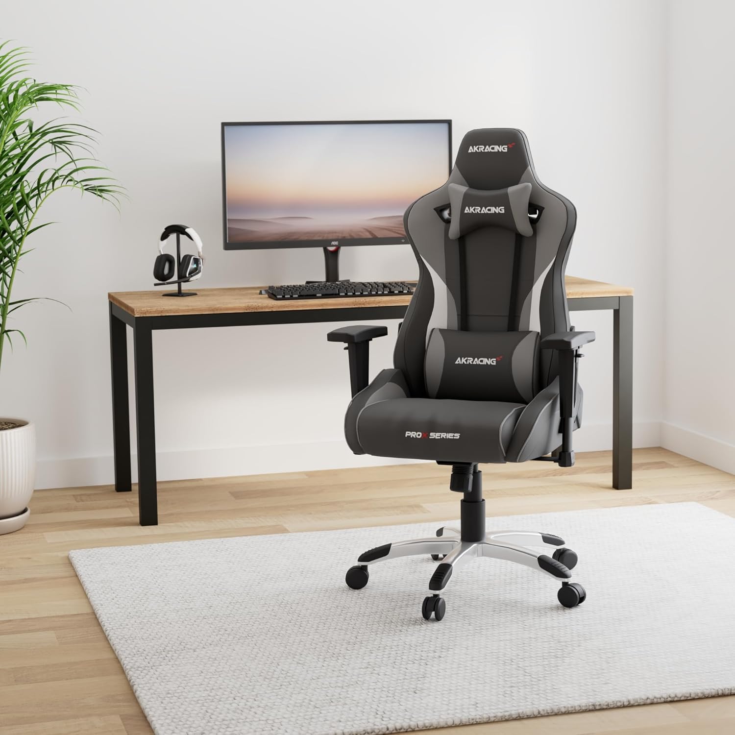 エーケーレーシング(Akracing) Pro-X V2 Gaming Chair, Grey