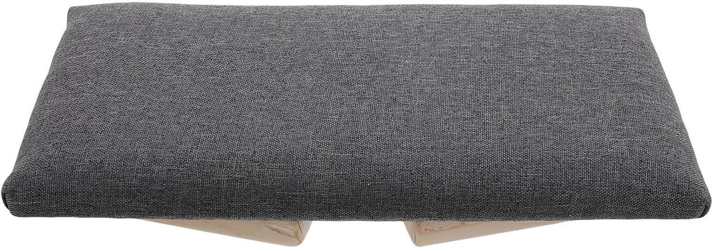 Portable Wooden Meditation Bench Foldable Prayer Kneeler Chair with Knee Protection for Travel and Yoga Comfortable Sitting Stool