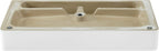 Swiss Madison Well Made Forever SM-CS733, Carre 36" Ceramic Console Sink In Glossy White Basin