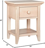 Overland Nightstand Sandstone