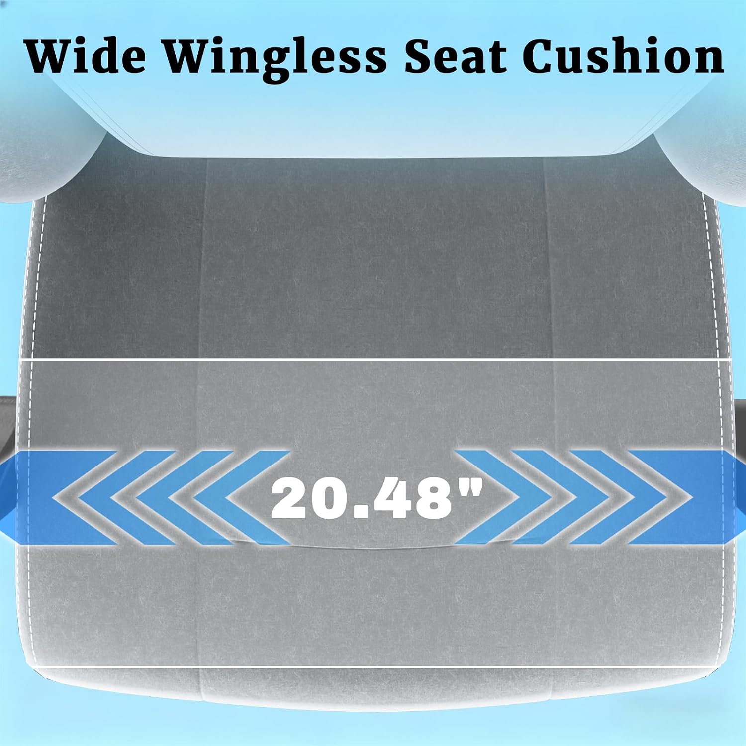 Massage Gaming Chair for Adults, Ergonomic Video Game Chair with Lumbar Support and Footrest, Height Adjustable Fabric Computer Chair with Pocket Spring Cushion (Light Gray)