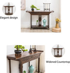 Altar Table Personal Meditation Shrine,with Storage Pooja Cabinet Altar Supplies,Retro Chinese Style Pooja Mandir,for Pooja and Incense Tribute Walnut 31.5 x 15.7 x 31.5in