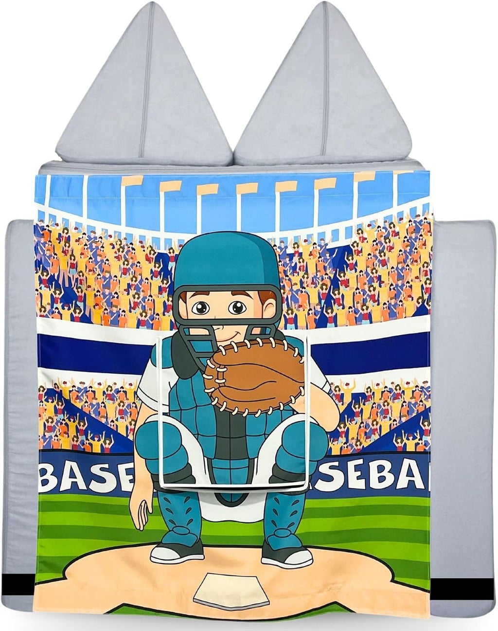 Couch Swag Play Panel for Childrens Foam Sofa Kids Couch (Baseball)