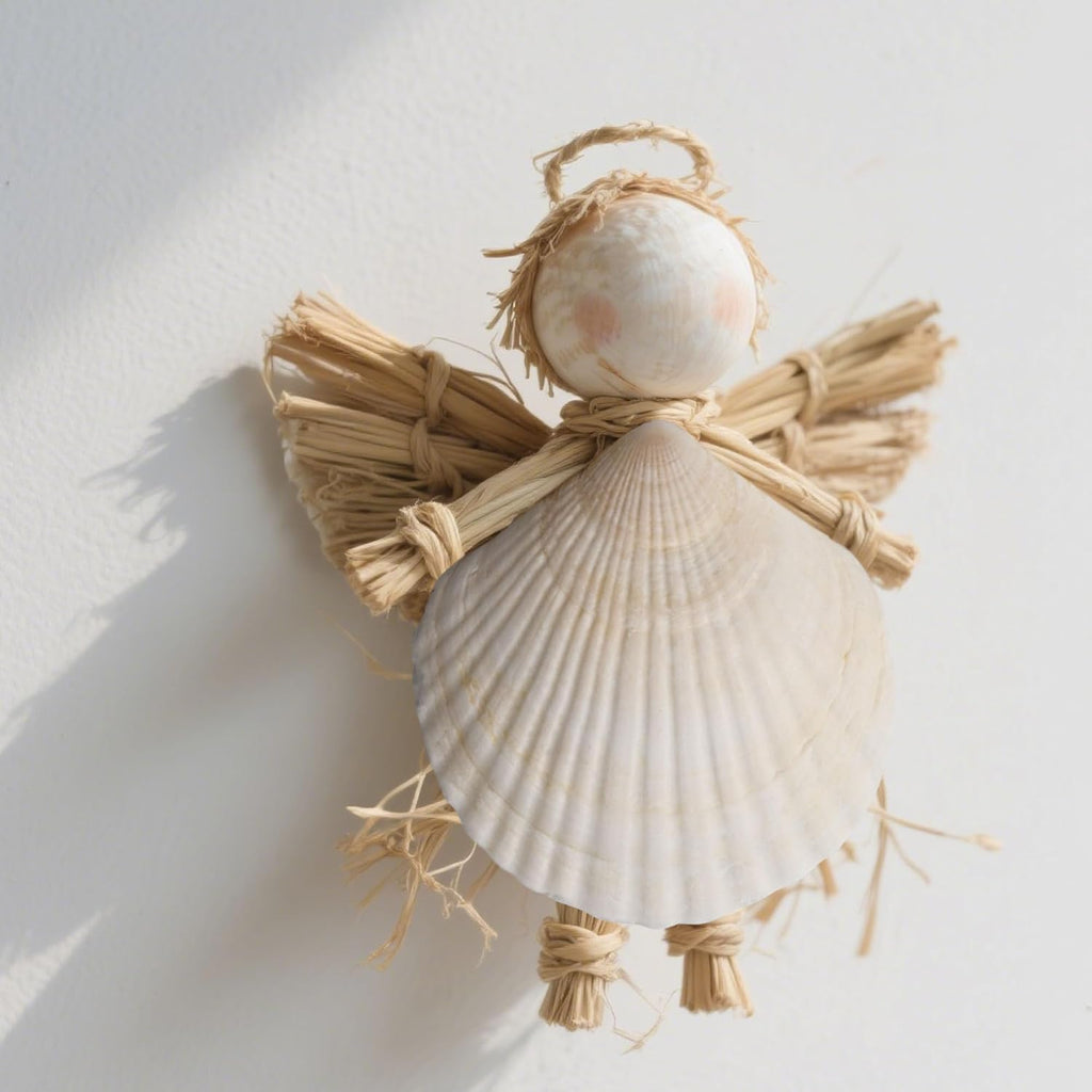 10PCS Scallop Shells, 4''-5'' White Seashells,for DIY Crafts, Painting, Ocean Themed Parties and Home Decorations.