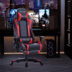 GTPLAYER Gaming Chair with Footrest Speakers Video Game Chair Bluetooth Music Heavy Duty Ergonomic Computer Office Desk Chair