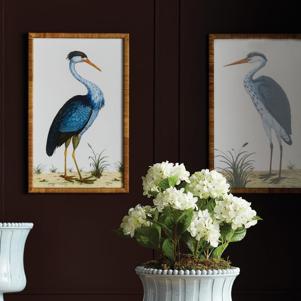 Napa Home & Garden Handsome Heron Pair Prints, Set of 2