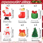 98 Pieces Christmas Vase Filler Decorations for Beads Faux Beads Party Garland for Vases Filler Wedding Centerpiece Christmas Party Decor (Christmas Theme)