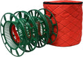 3 Reel Red Christmas Light Set Quilted Storage Bag