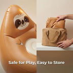 Zopsc Kids Inflatable Chair, Cartoon Animal Shaped Seating for Children of Various Ages