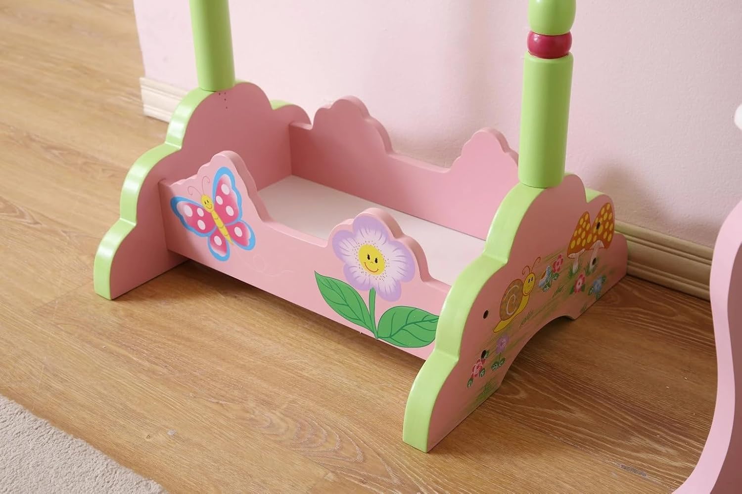 Funnel The Fairy Girls Wooden Standing Mirror