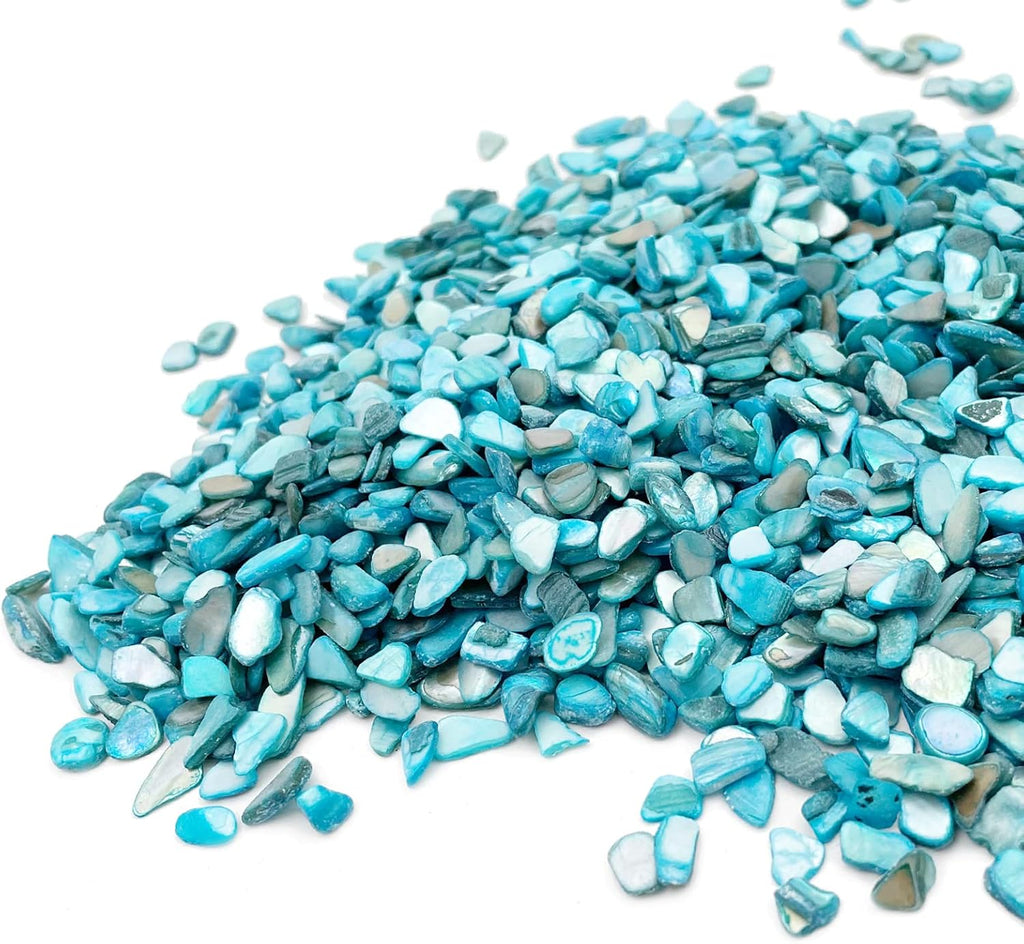 Crushed Shells for Crafts, Sea Shells for DIY Art, Vase Fillers Table Scatter, Party Favor, Wedding Decoration, Succulents Plants Soil Cover, Art Crafts