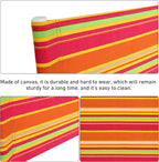 Director Chair Replacement Canvas, Directors Chair Replacement Covers For Beach Chairs, White Black Red Rainbow Canvas Seat Stool Protector For Home Director (Multi-Color)