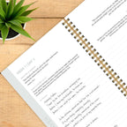 Spiral Bible™ A Year in Prayer | 12 Monthly Themes, Undated 5-Day Format, Guided Prayer Book with Scripture | Reflection Journal for Adults & Teens | 7in x 9in Hardcover Notebook, Mountains