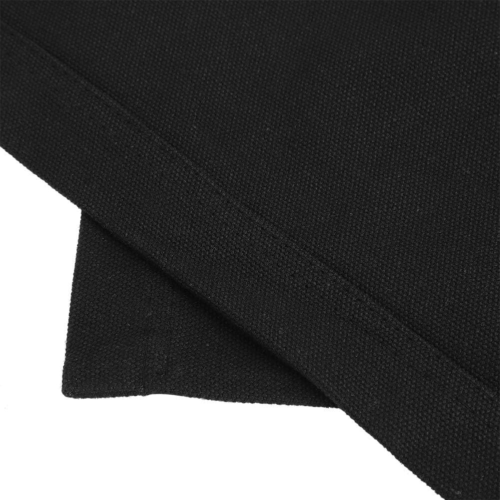 Zerone 1 Set Directors Chair Replacement,Chair Replacement Seat Cloth Home Supplies Furniture Accessories for Home Director Chair (Black)