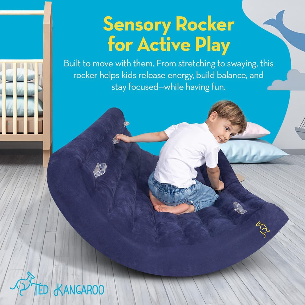 TED KANGAROO Sensory Chair for Kids — Sensory Soft Play Body Rocker for Children