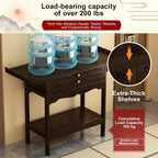 Prayer Altar, Buddha Altar Table, Designed for Home Use, Altar Table with Storage & Drawers Prayer Shrine Desk, for Home Shrines Ancestral Halls Temples(50 * 33cm/19.7 * 13in)