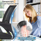 Office Chair Ergonomic Desk Chair with Lumbar Support & Armrest Height Adjustment Swivel Rolling Mid Back Breathable Mesh Chair PC Executive Works Task Computer Chair for Home Office, 2 Pack