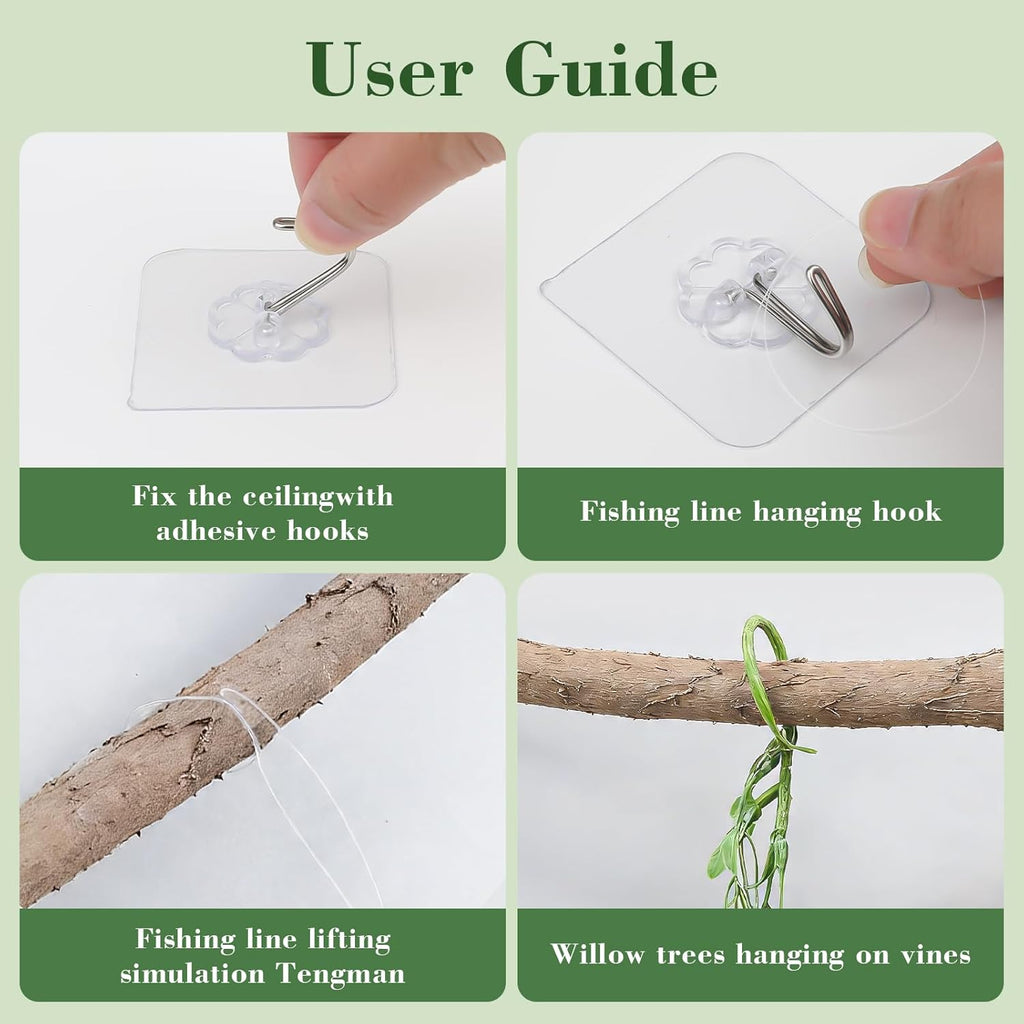 68.9ft Artificial Hanging Willow Vines Greenery Jungle Theme Decor for Woodland Forest Safari Party, Classroom Home Garden Wall Indoor Outdoor DIY Decoration