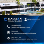 Barska External Battery Pack – Backup Power for Biometric Fingerprint Safes, Compatible Only with Select Barska Models, Access During Battery Failure