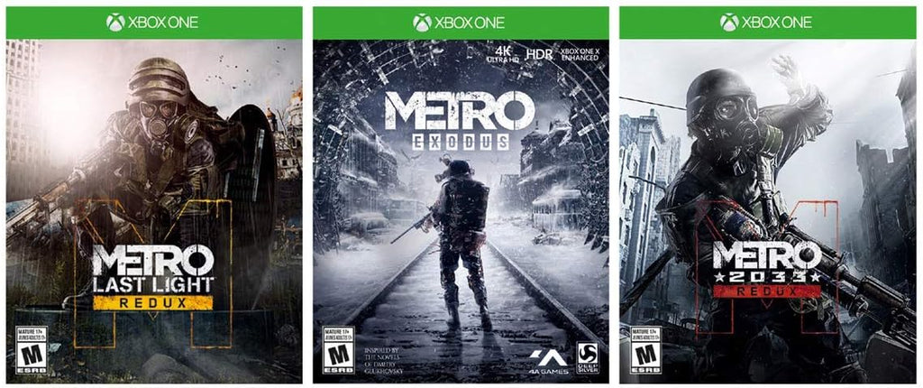 Xbox One X 1TB Console - Metro Exodus Bundle (Discontinued) (Renewed)