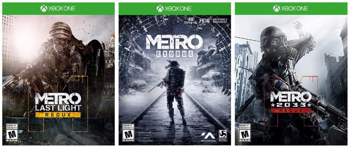 Xbox One X 1TB Console - Metro Exodus Bundle (Discontinued) (Renewed)