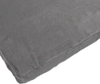 Kids Couch Toddler Chair Plush Cat Design, Foldable Floor Seat Grey 3 Layer - Comfortable Soft Cushion, Portable and, Perfect for Napping and Playing (3 Layers)