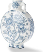 Blue and White Vase for Home Decor, Chinoiserie Vase Decor, Ceramic Large Vases, Flowers and Branches