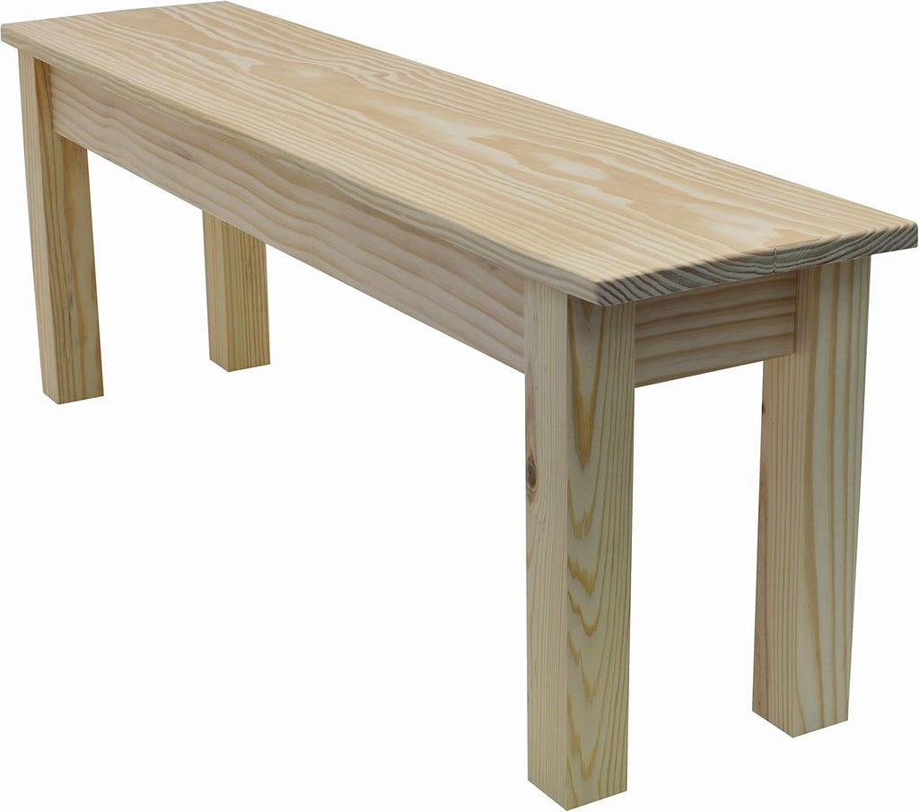 Unfinished Canvas Bench (30 inches)