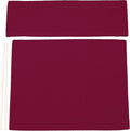 Marine Grade Weather Resistant Directors Chair Replacement Cover (Round Stick) - Burgundy