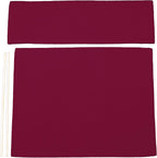 Marine Grade Weather Resistant Directors Chair Replacement Cover (Round Stick) - Burgundy