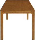 Christopher Knight Home Ace 70.28'L Solid Wood Dining Table for 6-8 People, Rubber Wood Dining Room Table, Minimalist Modern Rectangular Kitchen Table, Easy Assembly Dining Room Furniture, Walnut