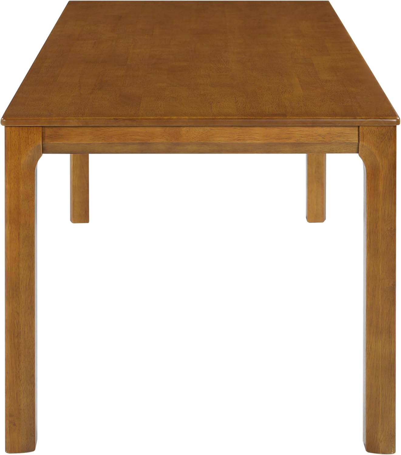 Christopher Knight Home Ace 70.28'L Solid Wood Dining Table for 6-8 People, Rubber Wood Dining Room Table, Minimalist Modern Rectangular Kitchen Table, Easy Assembly Dining Room Furniture, Walnut