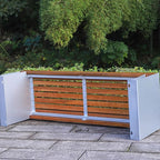 Patio Benches for Outdoors Outdoor Backrest Bench Leisure Double Square Community Open-air Public Seat Garden Benches for Outdoors
