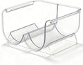 Transparent Wine Rack Stackable Bottle Holder for Refrigerator Beverage Storage and Organization at Home (2 Link)